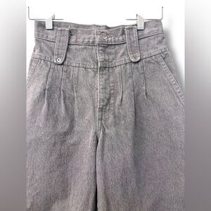 Chic High Rise Gray Women's Jeans